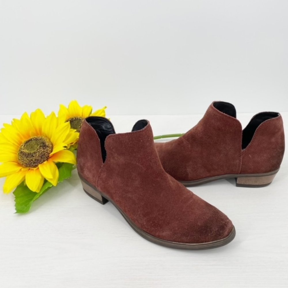 Crevo Leighton Leather Ankle Boot Size 8